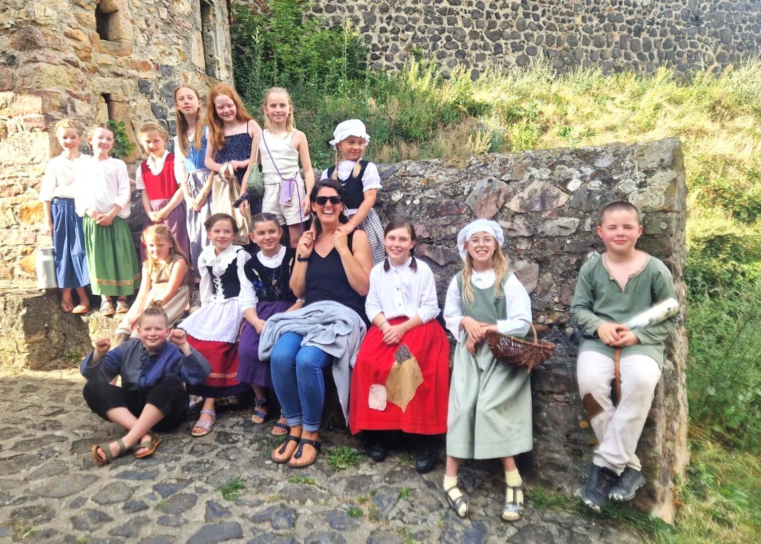 Johanitterschule Münzenberg - Führung durch Münzenberg einmal anders